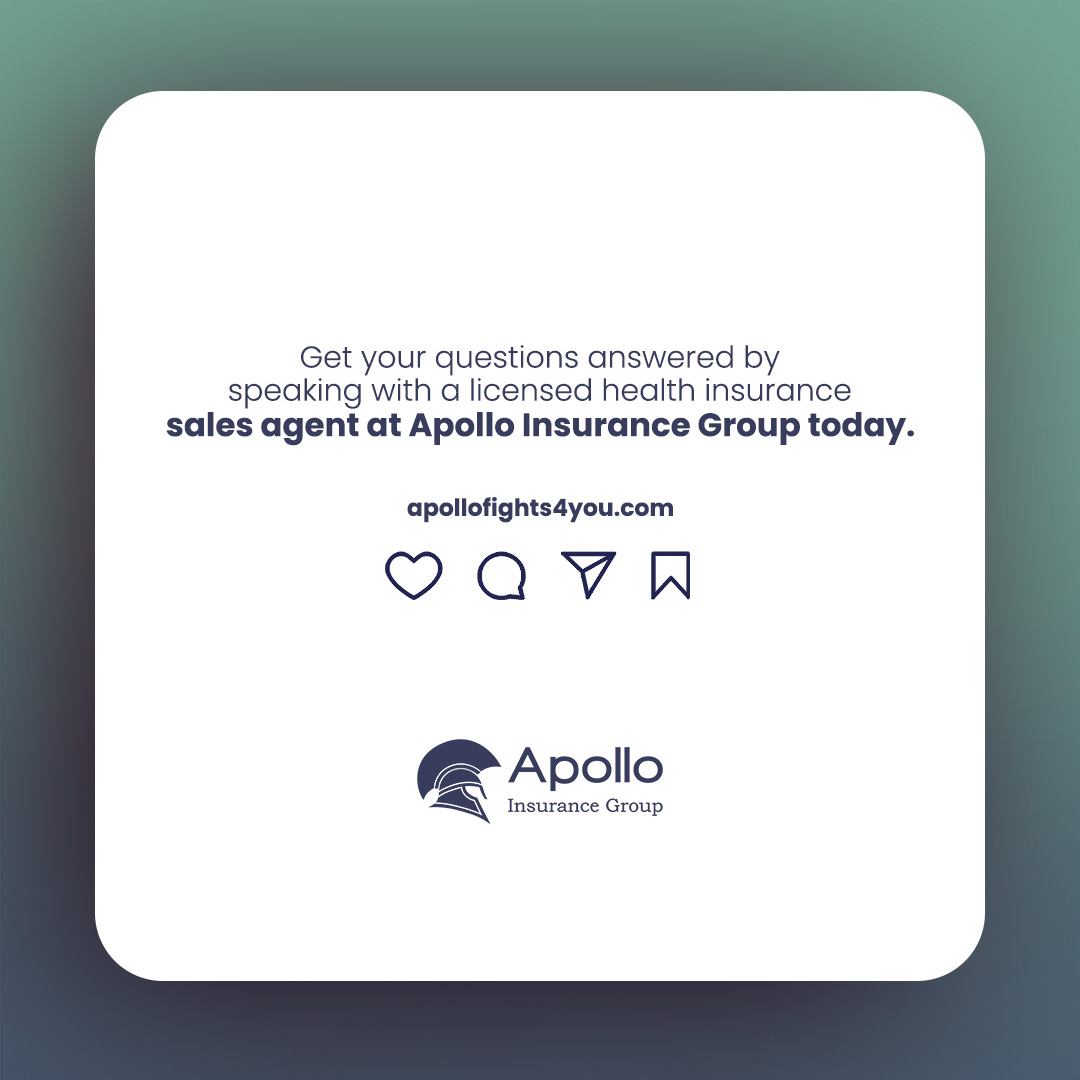 Contact Apollo for help with health insurance sep