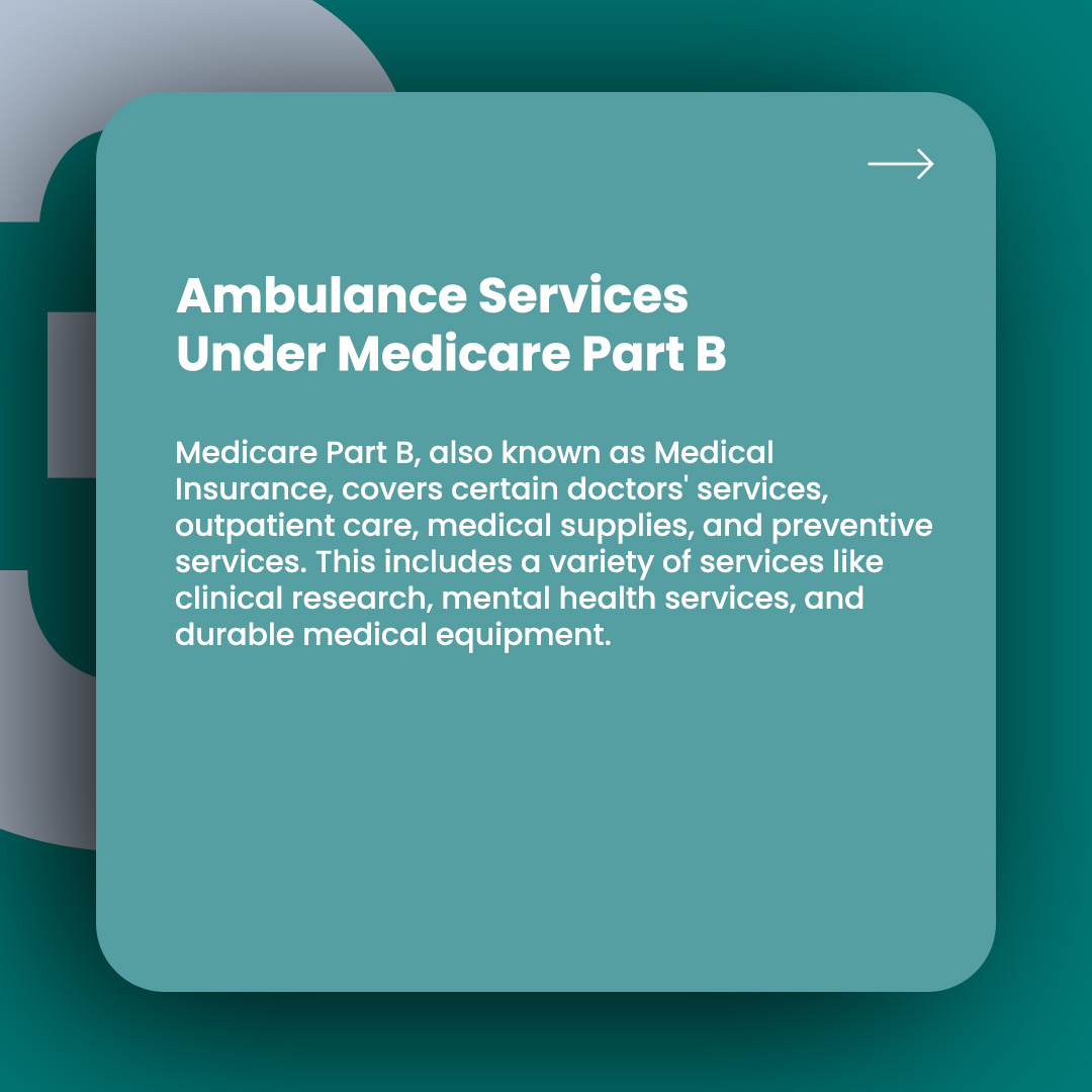 Ambulance Services Medicare Part B