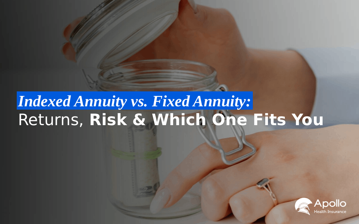 Indexed Annuity vs. Fixed Annuity Returns, Risk & Which Fits Your Retirement blog banner