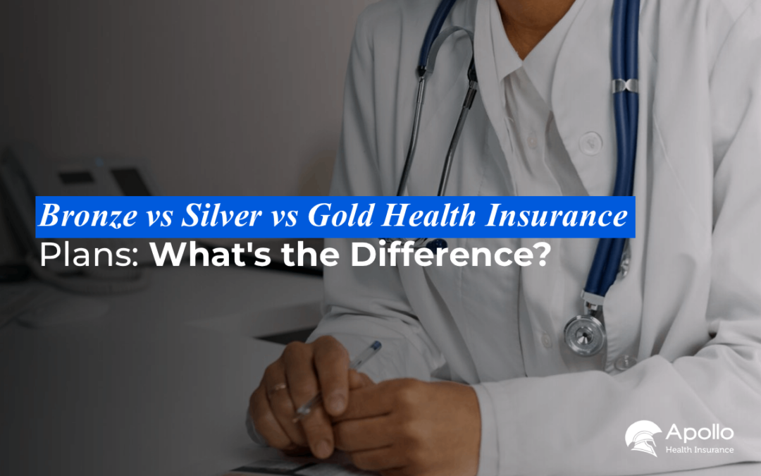 Bronze vs Silver vs Gold Health Insurance Plans What's the Difference blog banner