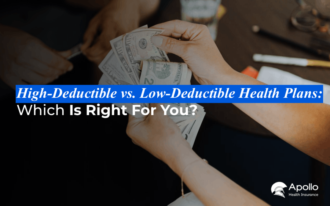 High-Deductible vs. Low-Deductible Health Plans Which Is Right for You blog banner