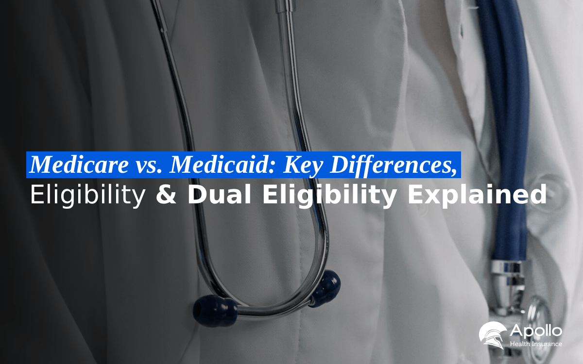 Medicare vs. Medicaid Key Differences, Eligibility & Dual Eligibility Explained blog banner Medicare vs. Medicaid Key Differences, Eligibility & Dual Eligibility Explained blog banner